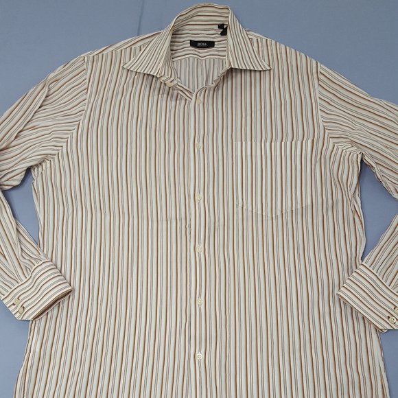 Boss Hugo Boss Men´s Dress Shirt, Size 16 32/33 - Picture 3 of 10